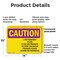 Signmission Radiation & Laser Sign, 10 in H x 14 in W, Plastic, Rectangle OS-2PACK-CR-P-1014-L-10217 - alternate 6